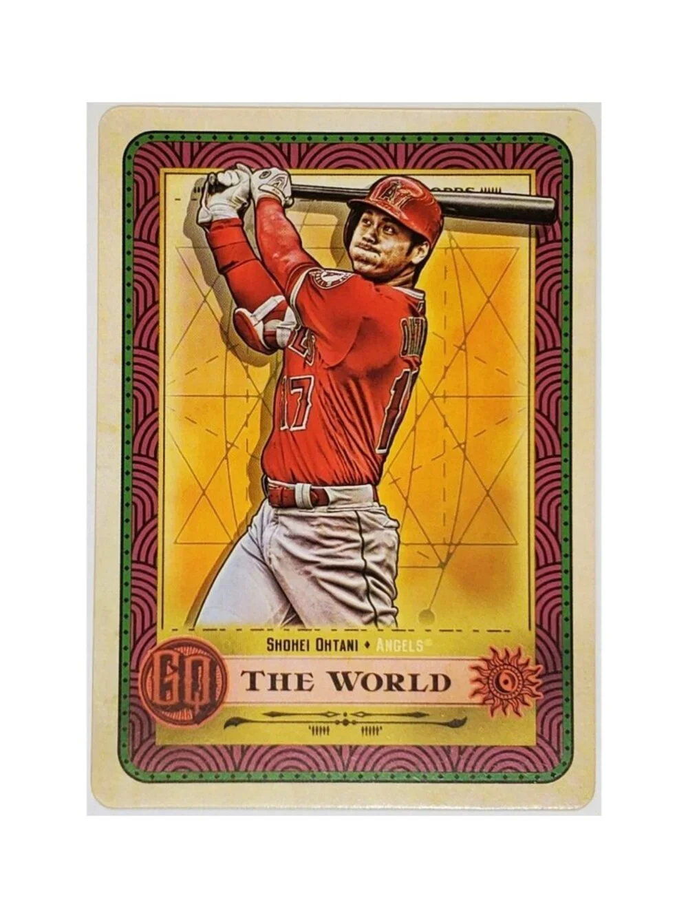 SHOHEI OHTANI "TAROT OF THE DIAMOND" 2019 TOPPS GYPSY QUEEN #TOTD1, ANGELS, MVP - Picture 3 of 3
